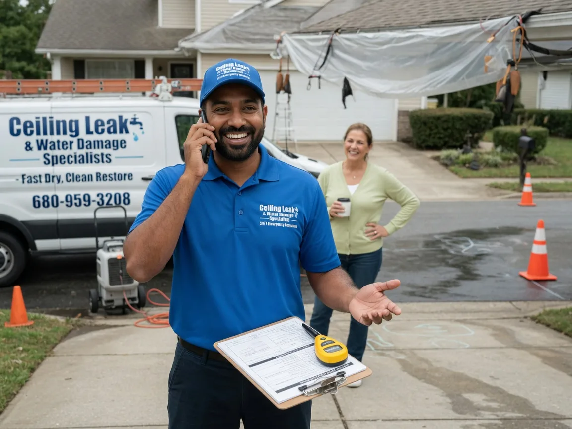Ceiling Leak Cleanup Big Flats, NY FAQs